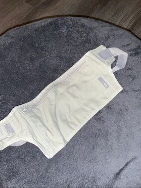 Unbranded Cream Waist Wallet Belt with Zip Pocket